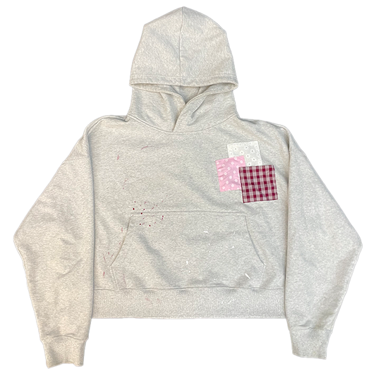 HOODIE PATCHWORK BOXY
